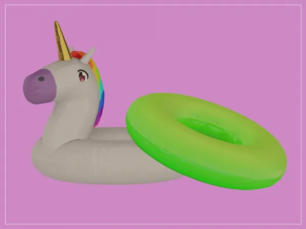 Plouf Float - The Sims 2 Custom Content