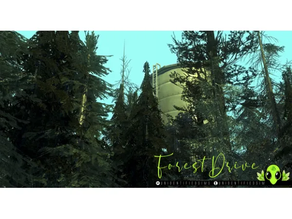 Alpha Forest Drive Public Pictures by unidentifiedsims - The Sims 4 Custom Content