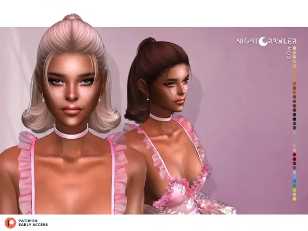 Alpha nightcrawler mod hair - The Sims 4 Custom Content