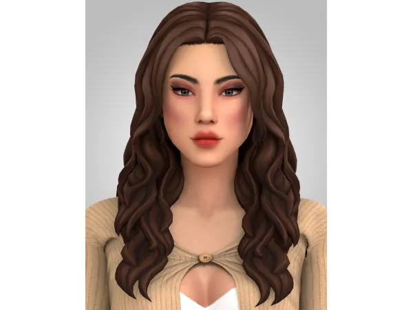 Maxis Match Estelle Hair The Simmer by Aladdin - The Sims 4 Custom Content