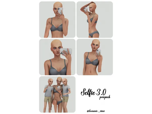 Maxis Match Selfie 30 (Patreon Early Access) - The Sims 4 Custom Content
