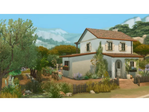 Maxis Match Amorosas Garden - The Sims 4 Custom Content