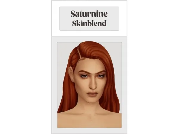 Maxis Match Saturnine Skinblend - The Sims 4 Custom Content