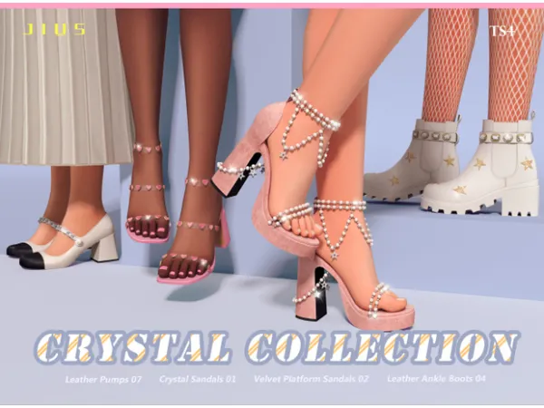 Alpha Crystal Collection 01 sims by Jius - The Sims 4 Custom Content
