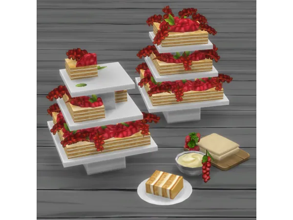 Millefoglie - Gourmet Food Recipe by Brazen Lotus