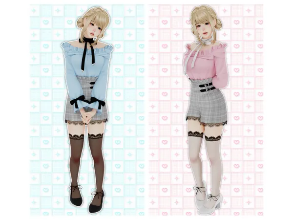 Alpha set 27 by sadlydulcet - The Sims 4 Custom Content