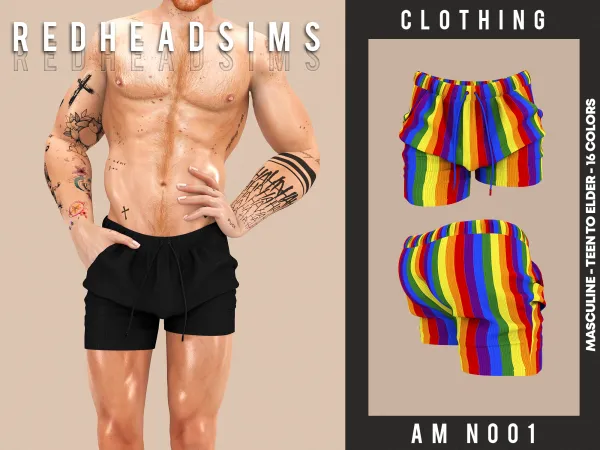 Alpha AM CLOTHING N001 - The Sims 4 Custom Content