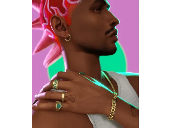 Alpha ACCESSORIES COLLECTION PT TWO by cascarano - The Sims 4 Custom Content