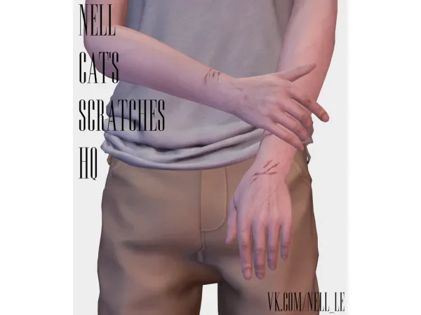 Mix Cats Scratches (Old ) by NELL - The Sims 4 Custom Content