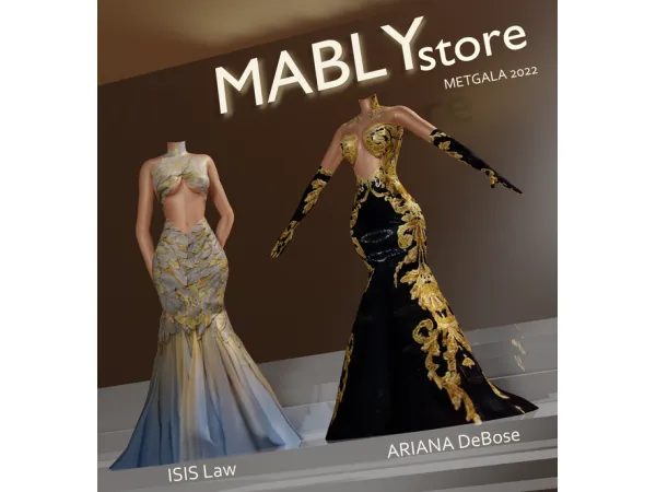 Alpha MET GALA 2022 by Mably - The Sims 4 Custom Content