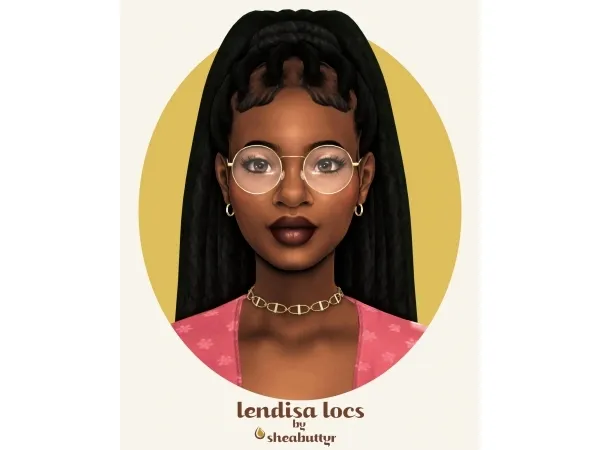 Maxis Match lendisa locs by sheabuttyr - The Sims 4 Custom Content