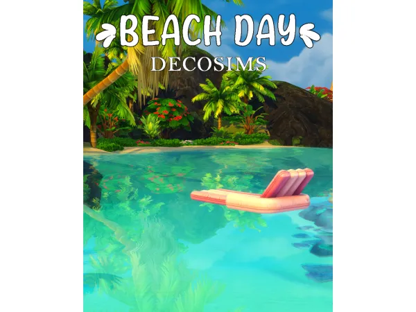 Maxis Match 41781441920527Beach Day Deco sim pack41781441920527 by xSavannahx987 - The Sims 4 Custom Content