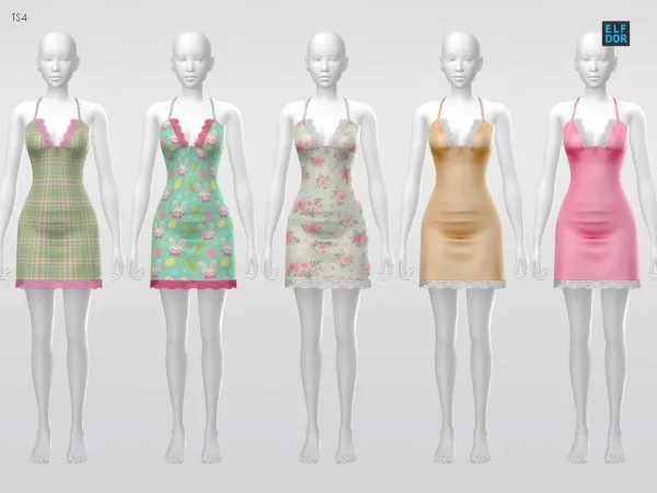 Alpha Sifix Brielle Negligee RC - The Sims 4 Custom Content