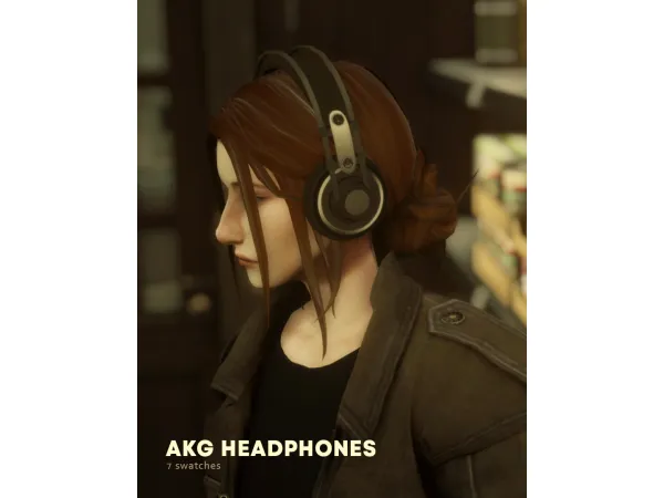 Mix AKG HEADPHONES CONVERSION by issygoing - The Sims 4 Custom Content