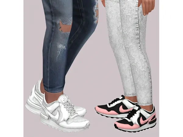 Alpha Nike Pegasus Kids and Toddlers - The Sims 4 Custom Content