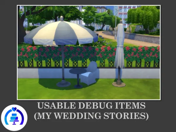 Maxis Match Usable Debug Items My Wedding Stories by Teknikah - The Sims 4 Custom Content