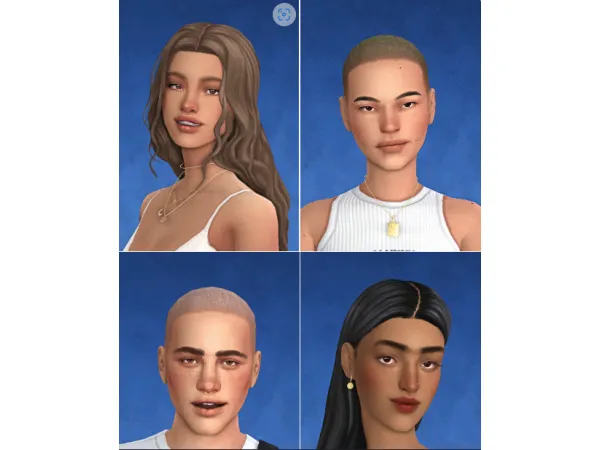 Maxis Match Sim Dump by mokah - The Sims 4 Custom Content