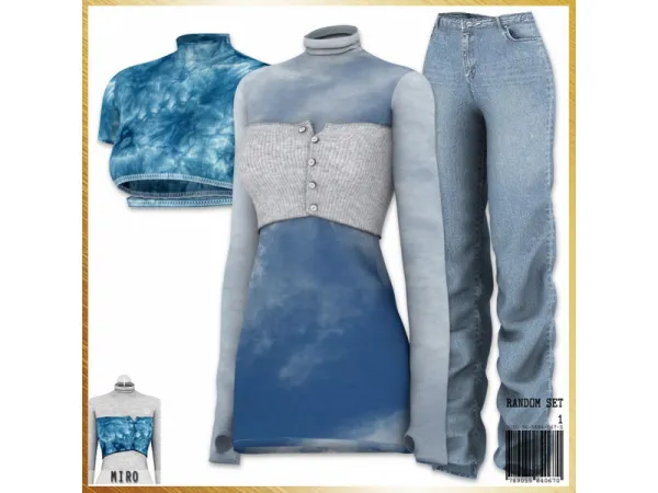 Alpha RANDOM Set 1 - The Sims 4 Custom Content