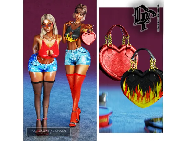 Alpha POST VALENTINE SPECIAL FITS by dorific - The Sims 4 Custom Content