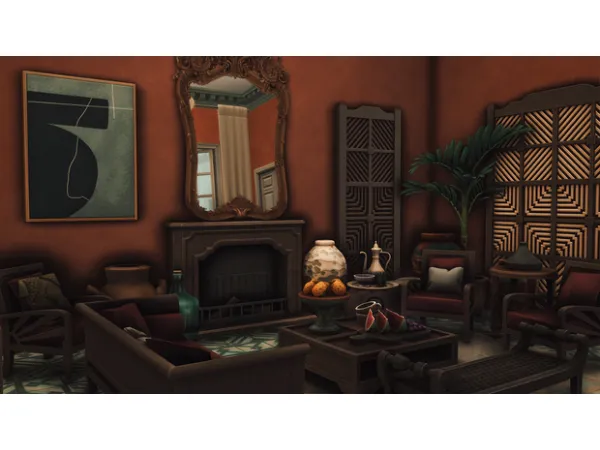 Maxis Match Riad Dar Zahia by honeybella - The Sims 4 Custom Content