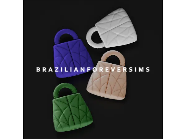 Alpha 22 Louise Bag by diggoverse - The Sims 4 Custom Content