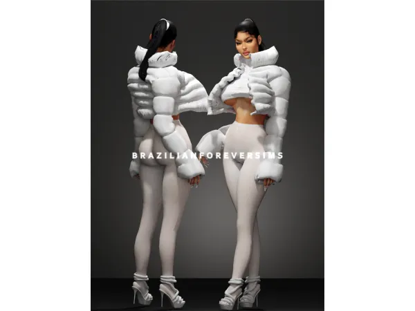 Alpha 23 Latoya Set by diggoverse - The Sims 4 Custom Content