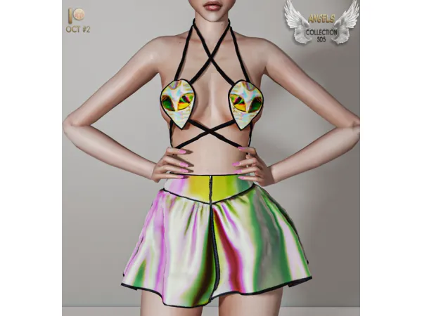 Alpha Holographic SET S05 tr by busratr - The Sims 4 Custom Content