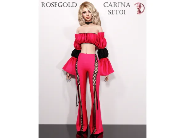 Alpha CARINA SET by daphsmods - The Sims 4 Custom Content