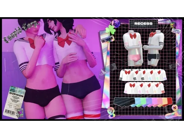 Alpha cuupid corp recess - The Sims 4 Custom Content