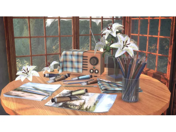 Mix Darina set - The Sims 4 Custom Content