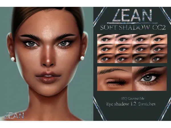 Alpha LEAN SOFT SHADOW CC2 by LEANSIMS - The Sims 4 Custom Content