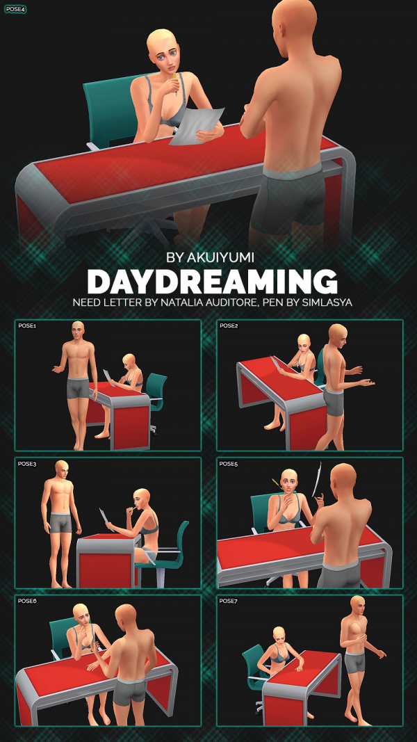 Alpha Daydreaming by simsfinds - The Sims 4 Custom Content