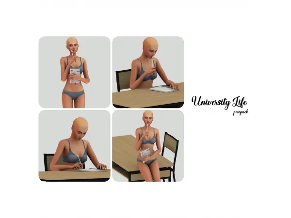 Alpha University Life (Patreon Early Access) - The Sims 4 Custom Content