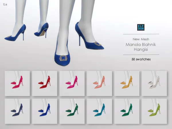 Alpha Manolo Blahnik Hangisi - The Sims 4 Custom Content