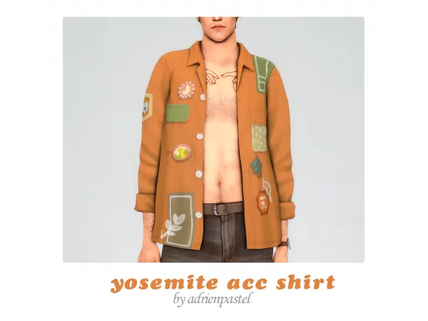 Maxis Match Yosemite Acc Shirt - The Sims 4 Custom Content