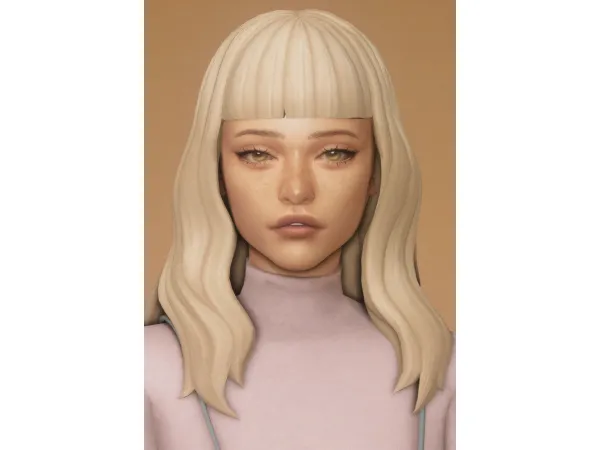 Maxis Match lillith hair by dogsill - The Sims 4 Custom Content