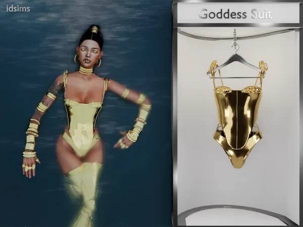 Alpha Goddeess Suit - The Sims 4 Custom Content
