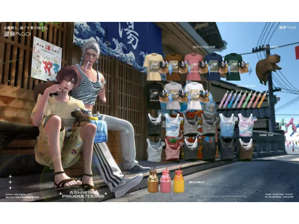 Alpha GO by ASHwwa - The Sims 4 Custom Content