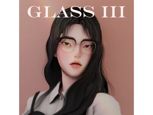 Alpha [WDY] Glasses III - The Sims 4 Custom Content