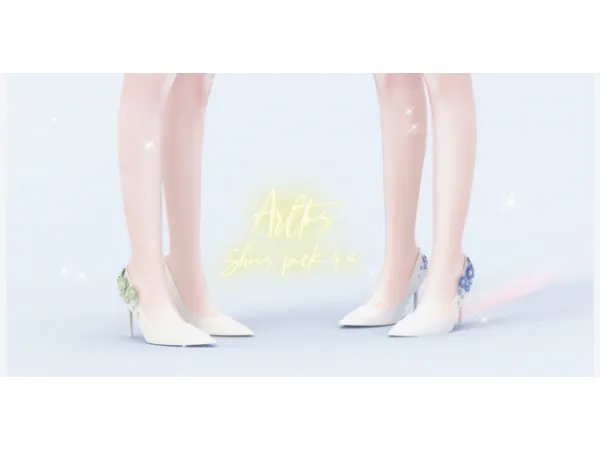 Alpha Shoes pack 43 by Arltos - The Sims 4 Custom Content