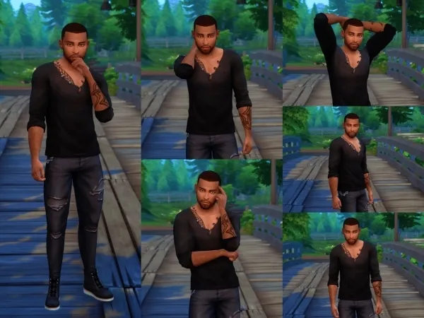 Mix Pose Pack 41 - The Sims 4 Custom Content