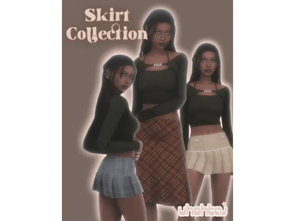Maxis Match [Uh0htaj] Skirt Collection - The Sims 4 Custom Content