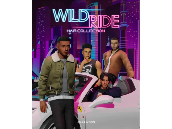 Maxis Match Wild Ride Collection by johnnysims - The Sims 4 Custom Content