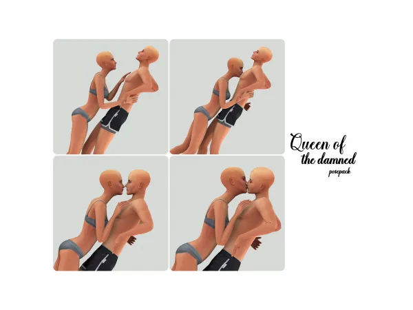 Alpha Queen of the Damned posepack (Patreon Early Access) - The Sims 4 Custom Content