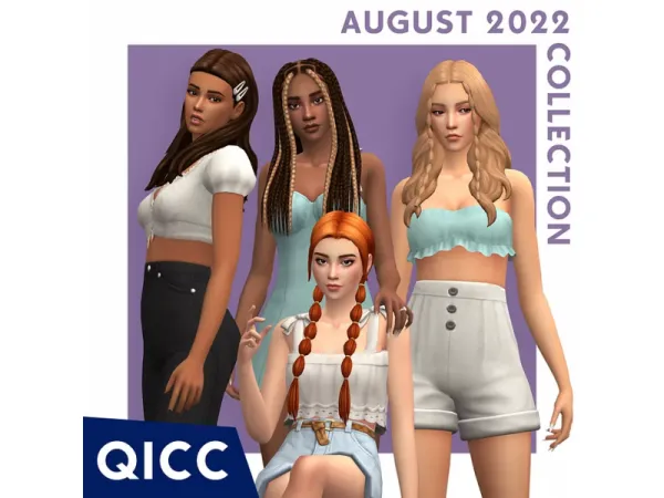 Maxis Match August 2022 Collection - The Sims 4 Custom Content