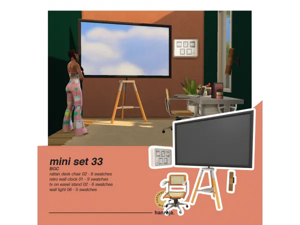 Maxis Match MINI SET 33 byhanraja - The Sims 4 Custom Content