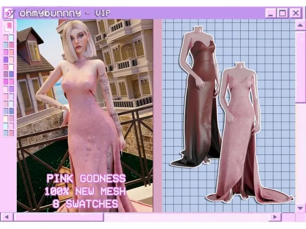 Alpha VIP PINK GODNESS - The Sims 4 Custom Content