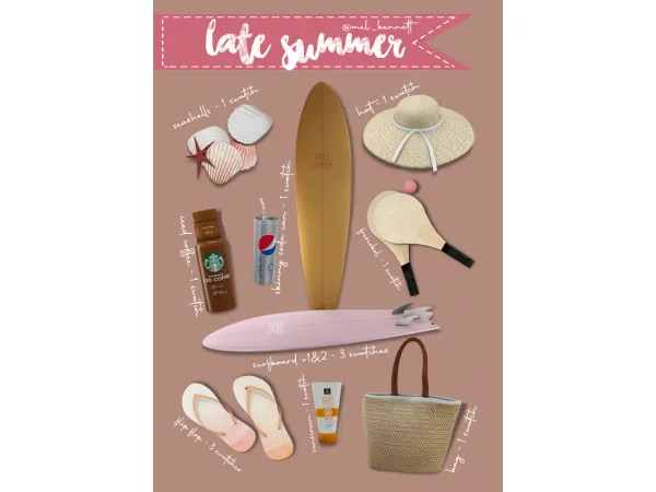 Alpha Late Summer Collection - The Sims 4 Custom Content