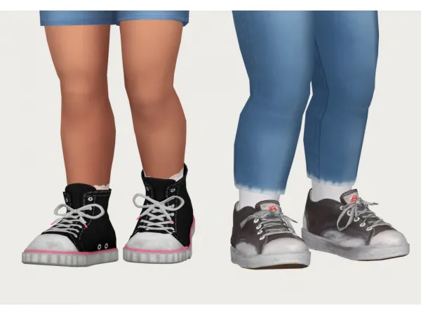 Maxis Match shoe conversions by casteru - The Sims 4 Custom Content