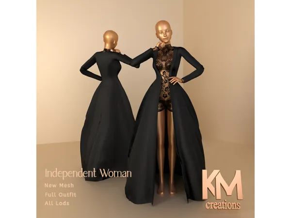 Alpha [KM] Independent Woman - The Sims 4 Custom Content